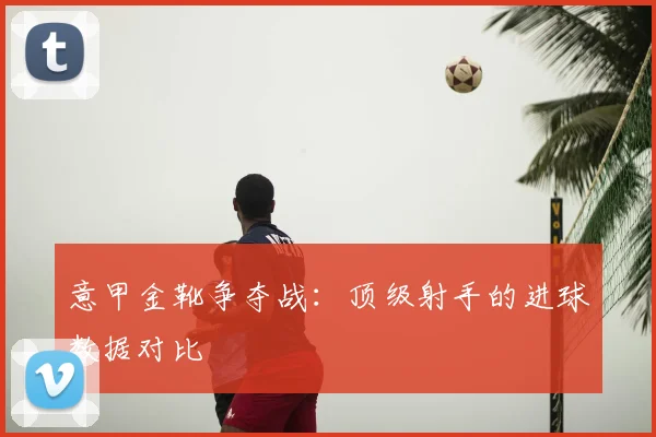 意甲金靴争夺战:顶级射手的进球数据对比